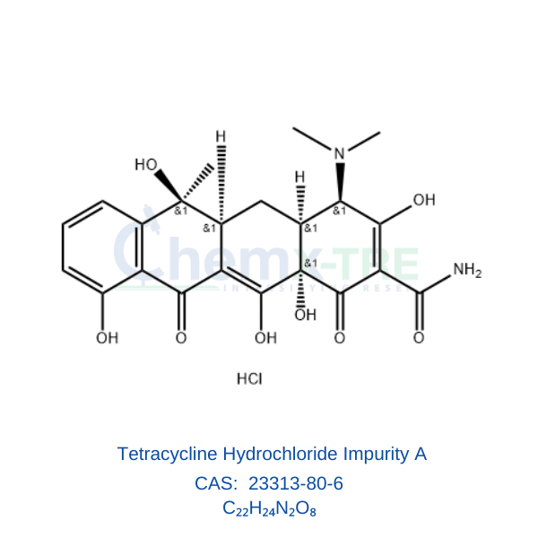 Tetracycline Hydrochloride Impurity A (23313-80-6)
