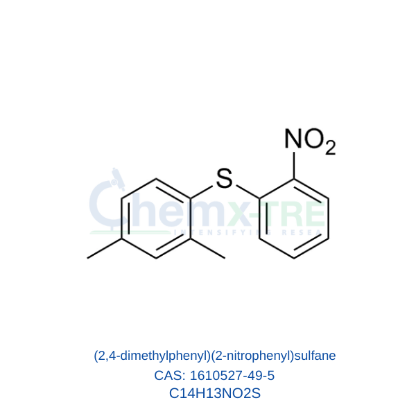 (2,4-dimethylphenyl)(2-nitrophenyl)sulfane (1610527-49-5)