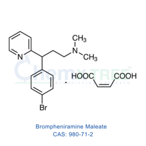 Brompheniramine Maleate (CAS: 980-71-2)