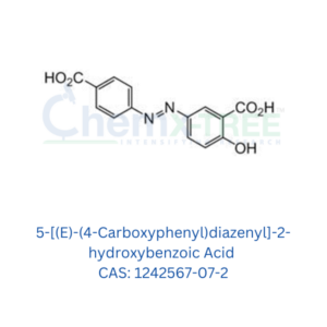 5-[(E)-(4-Carboxyphenyl)diazenyl]-2-hydroxybenzoic Acid