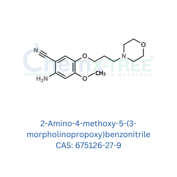 2-Amino-4-methoxy-5-(3-morpholinopropoxy)benzonitrile