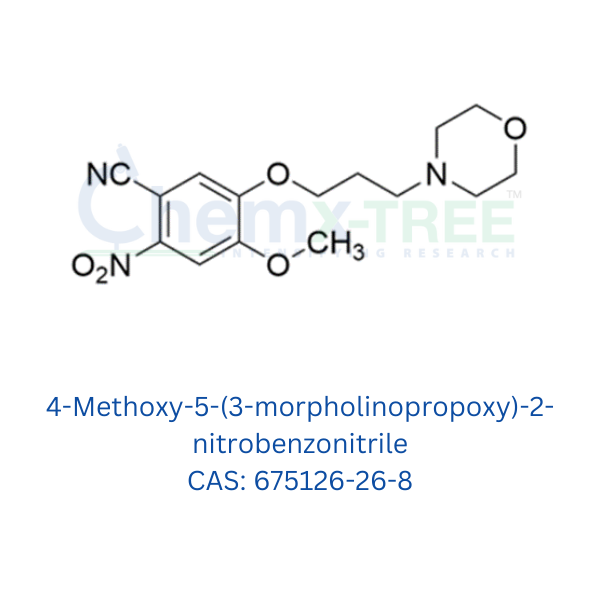4-Methoxy-5-(3-morpholinopropoxy)-2-nitrobenzonitrile