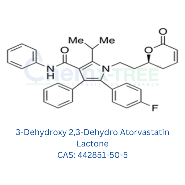 3-Dehydroxy 2,3-Dehydro Atorvastatin Lactone