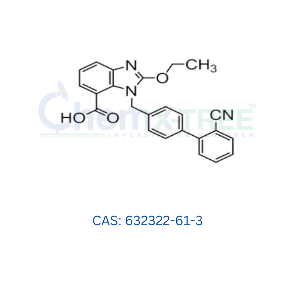 1-((2'-Cyano-[1,1'-biphenyl]-4-yl)methyl)-2-ethoxy-1H-benzo[d]imidazole-7-carboxylic acid