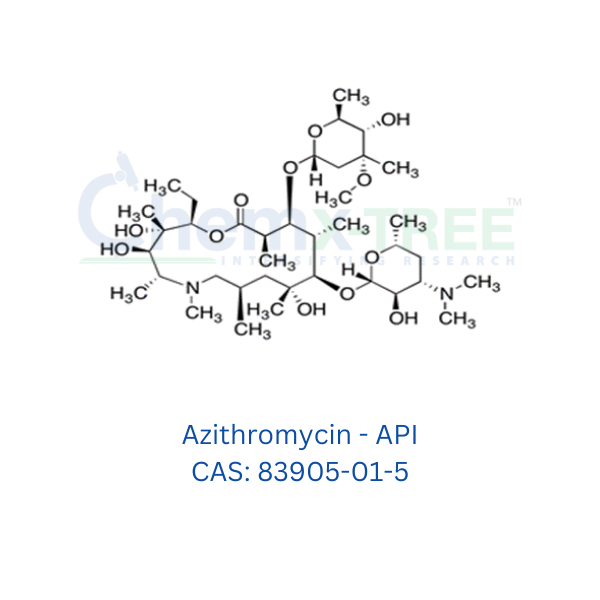 Azithromycin – API – CHEMXTREE STANDARDS