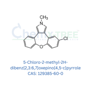 5-Chloro-2-methyl-2H-dibenz[2,3:6,7]oxepino[4,5-c]pyrrole