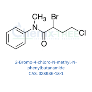 2-Bromo-4-chloro-N-methyl-N-phenylbutanamide | 328936-18-1 | CT K04002